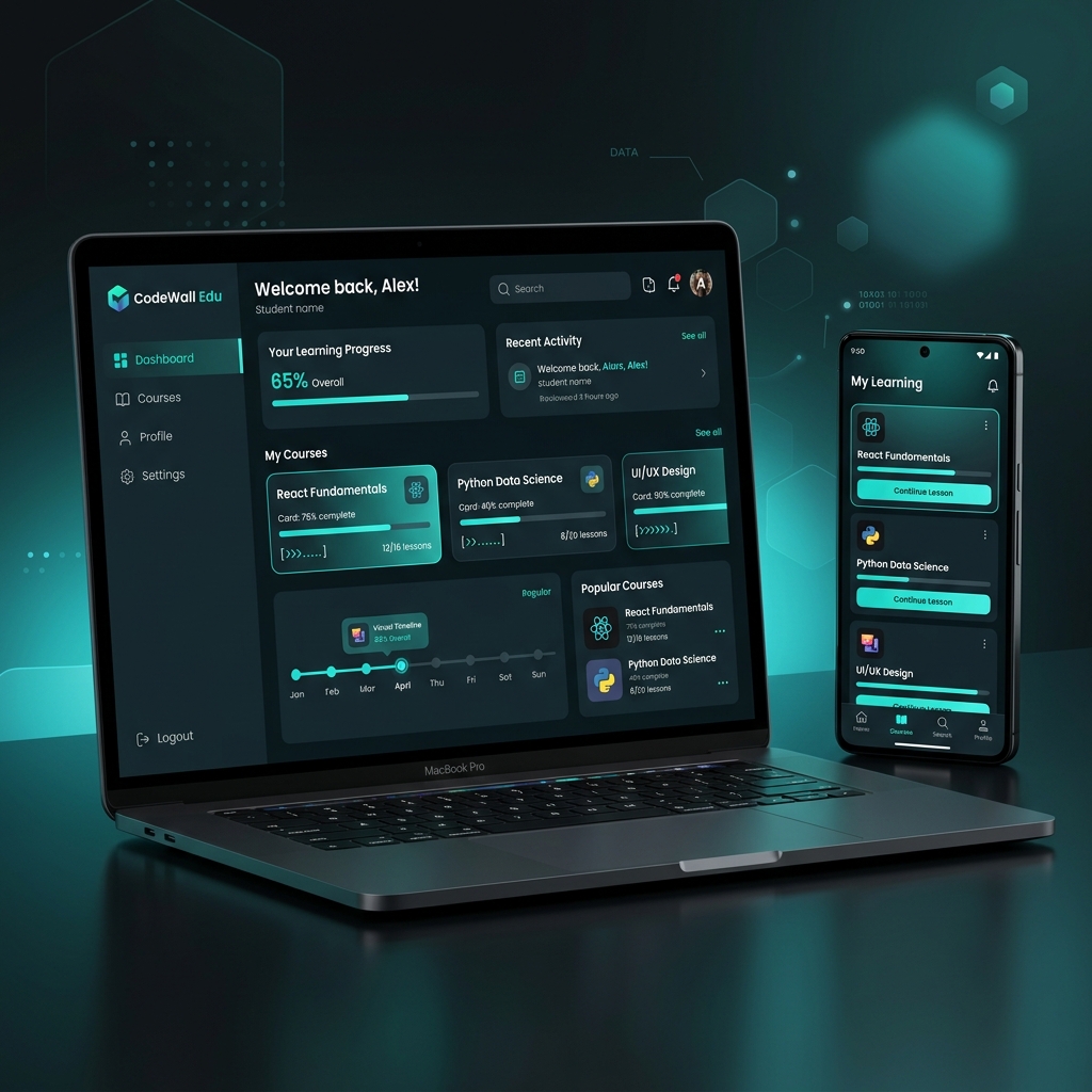 CodeWall Edu Mockup